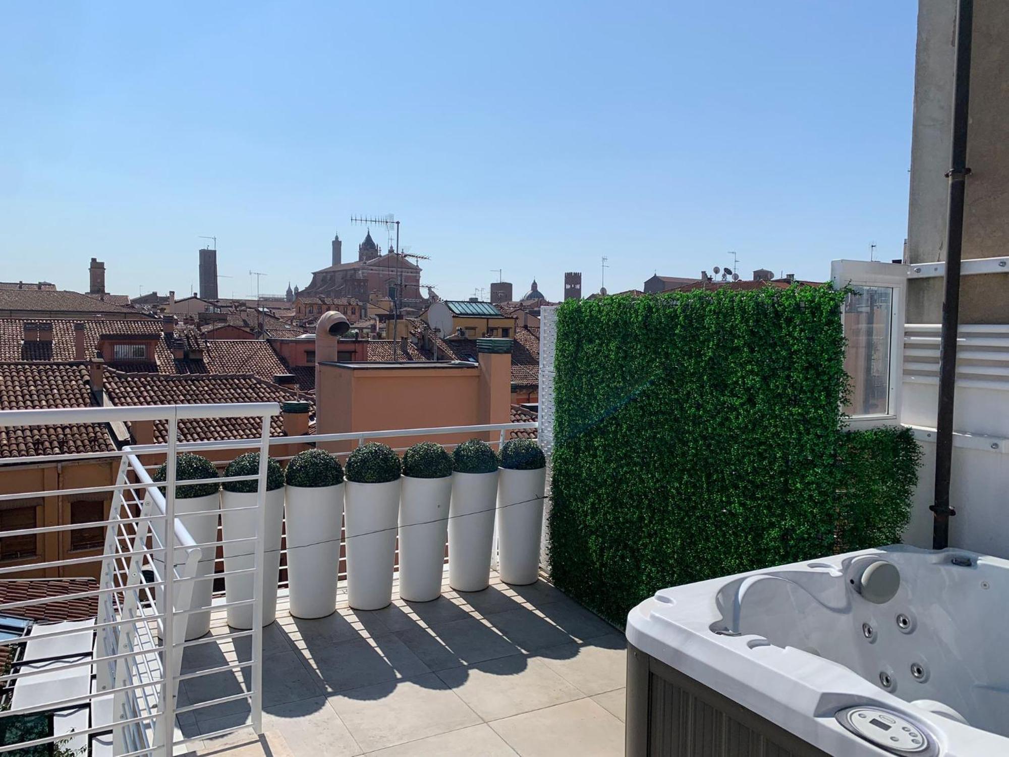Ferienwohnung L'Attico Dell'Edera Bologna Exterior foto