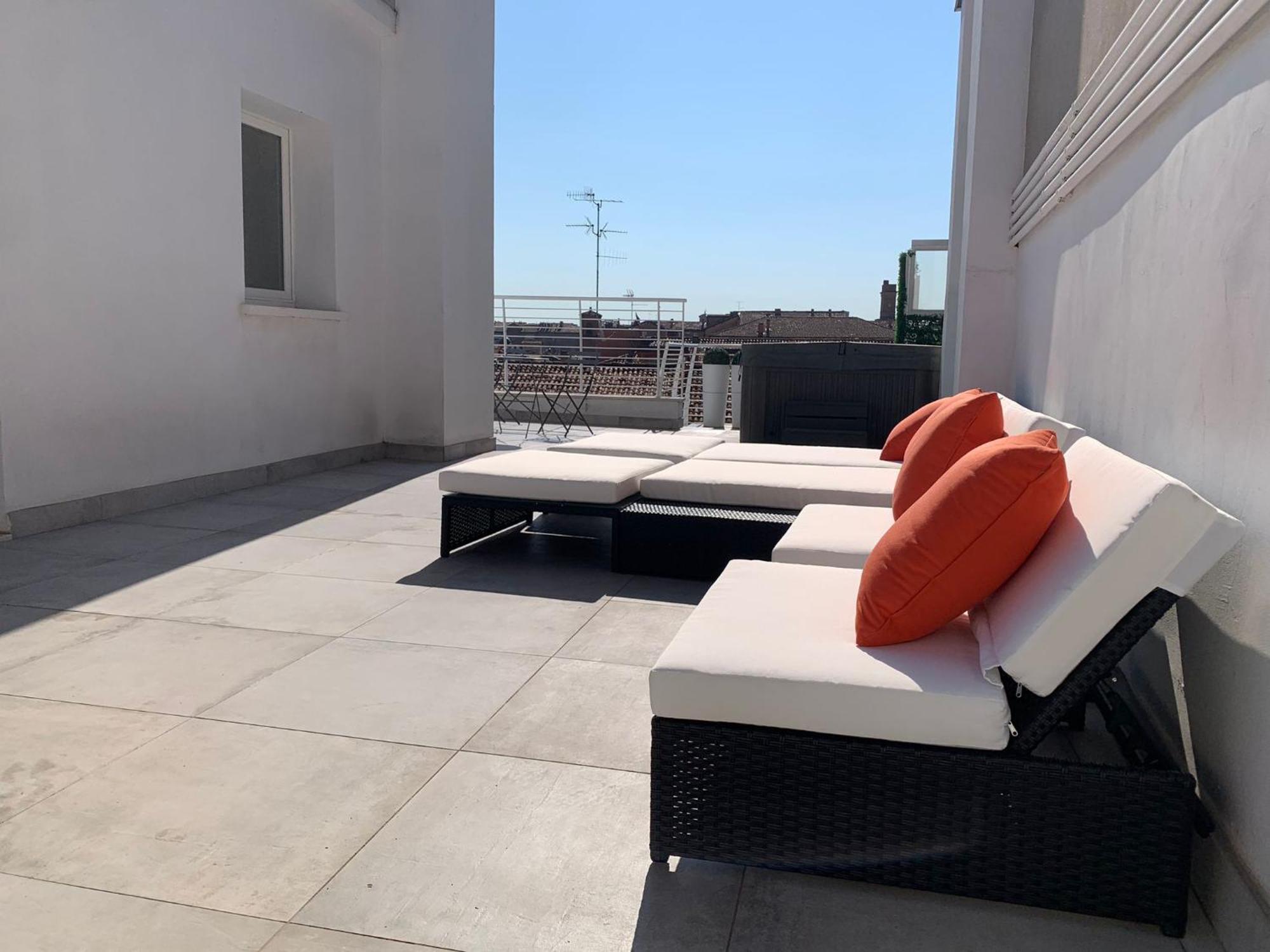 Ferienwohnung L'Attico Dell'Edera Bologna Exterior foto